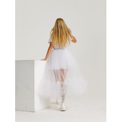 Фатиновая юбка LUX белая