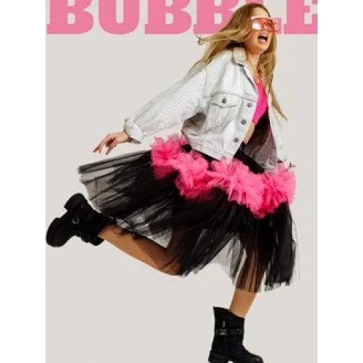 Фатиновая юбка-шорты Bubble супер объем с розовым