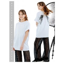 Футболка туника с крыльями