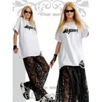 Футболка туника с собакой