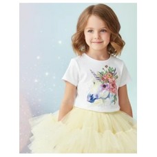 Футболка белая с лошадкой 2026