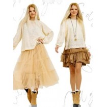 Свитшот кружевной сливочная помадка