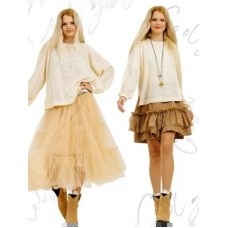 Свитшот кружевной сливочная помадка