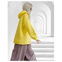 Толстовка на молнии желтая Bloomy-Line