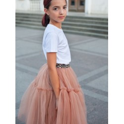 Фатиновая юбка EXTRA-пышности песочная