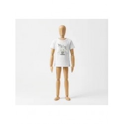 Футболка белая с лошадкой - единорогом 2026