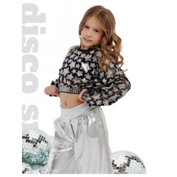 Свитшот-сетка "звезды"