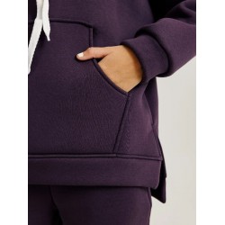 Костюм с начесом баклажан