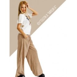 Футболка с мишкой айвори