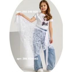 Футболка 3D декор "милота" розовый лимонад