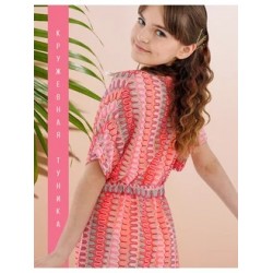 Туника кружевная пляжная розово-пурпурная Bloomy-line Туника кружевная пляжная розово-пурпурная Bloomy-line