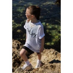 Туника-сетка пляжная в сетку белая RELAX