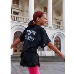 Футболка туника рваная удлиненная